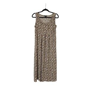 George Dress Size M 8-10 Sleeveless, Lightweight Brown Dress